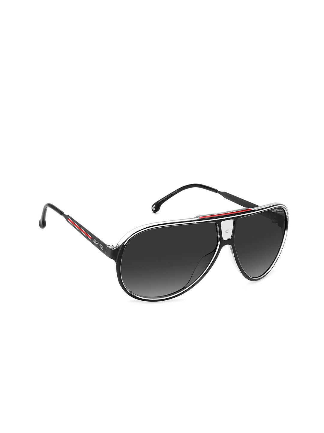 

Carrera Men Aviator Sunglasses with UV Protected Lens 205381OIT639O, Black