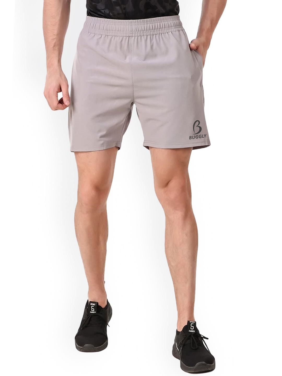 

BAESD Men Shorts, Silver