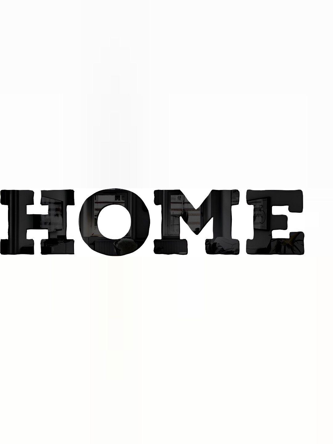 

Wall1ders Black Home Acrylic Wall Sticker