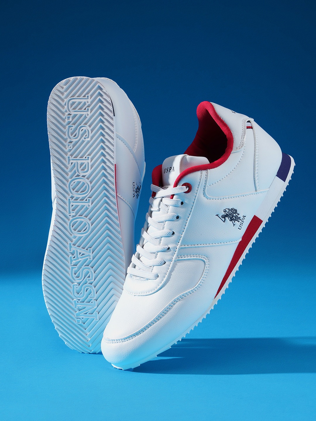 

U.S. Polo Assn. Men Sorrento 3.0 Retro Sneakers, Off white