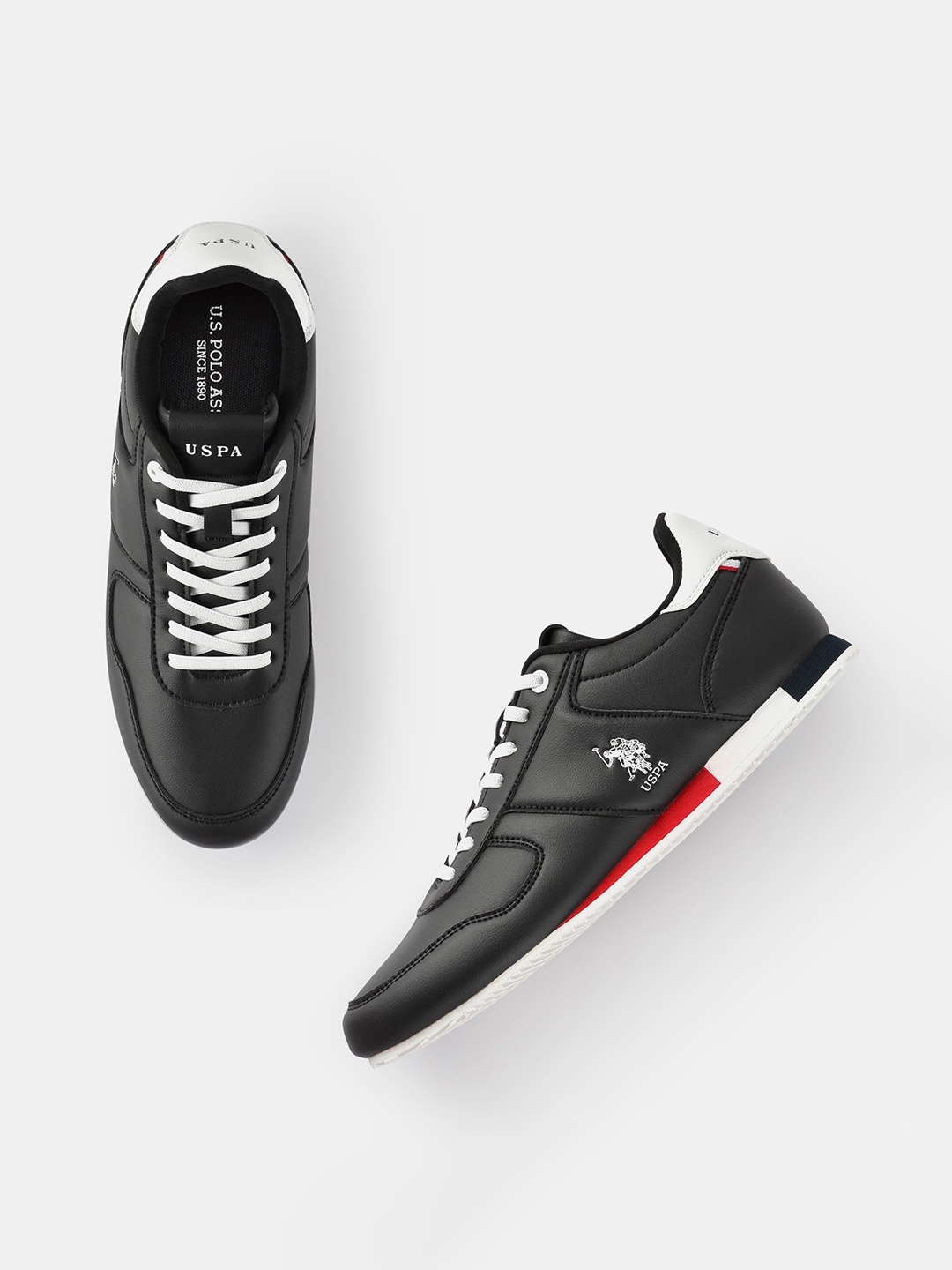 

U.S. Polo Assn. Men Sorrento 3.0 Retro Sneakers, Black
