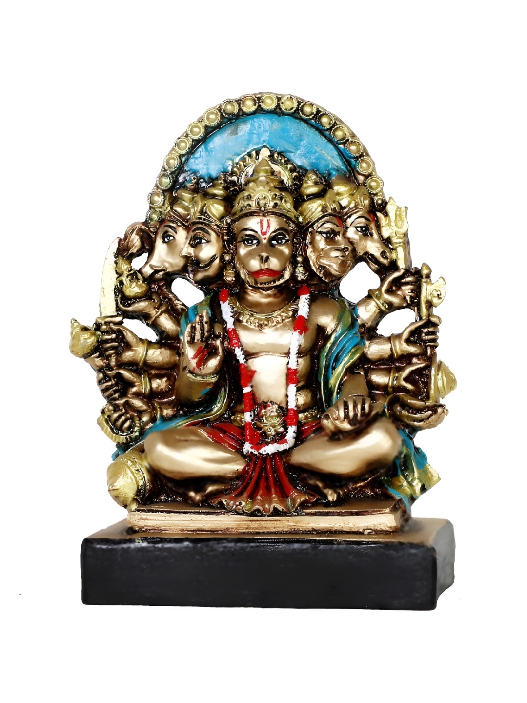 

Green value Gold-Toned Religious Idol Showpiece