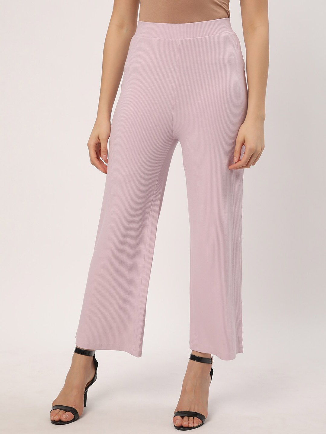 

R&B Women Loose Fit Trousers, Purple