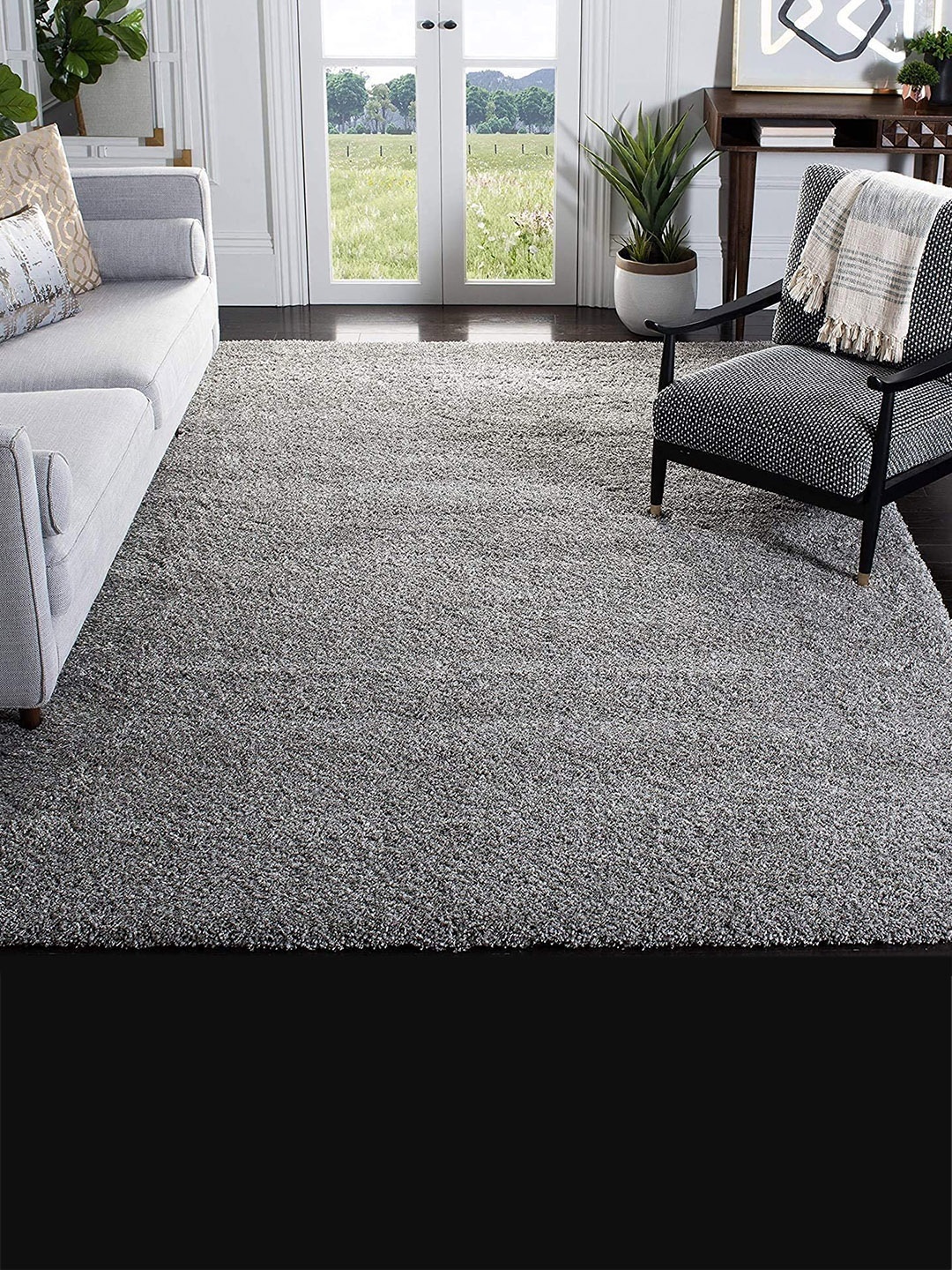 

AaHo Decor Grey Anti Skid Woolen Runner