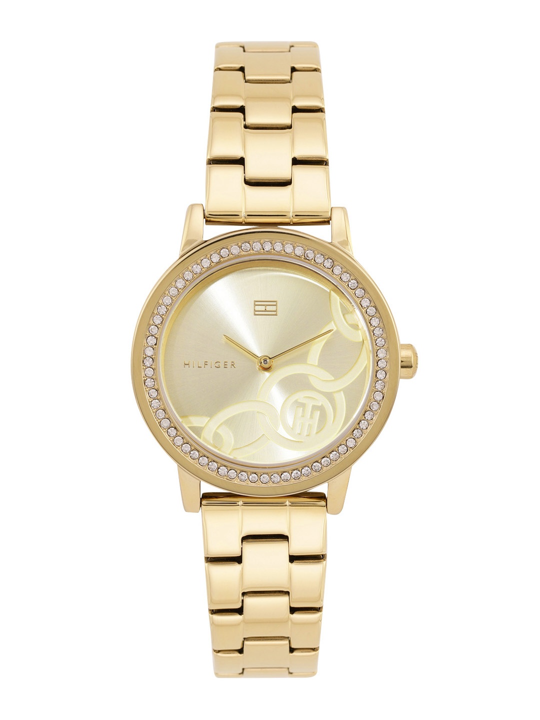 

Tommy Hilfiger Men Patterned Analogue Watch TH1782437W, Gold