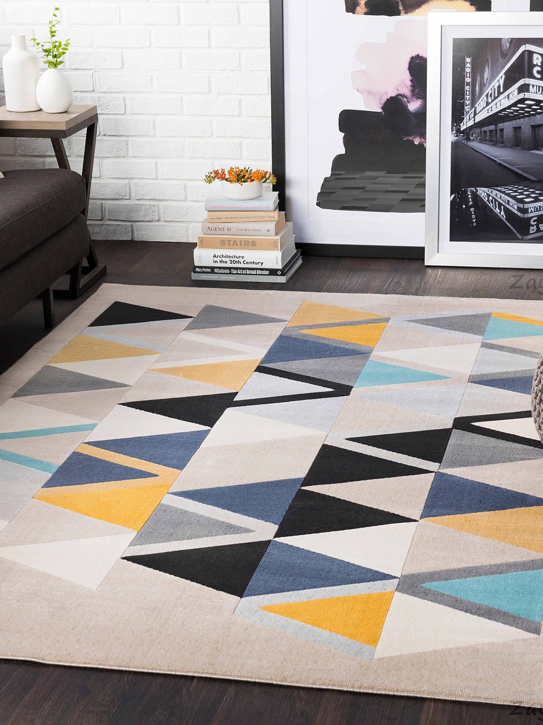 

Zayan Rugs Unisex Beige Carpets
