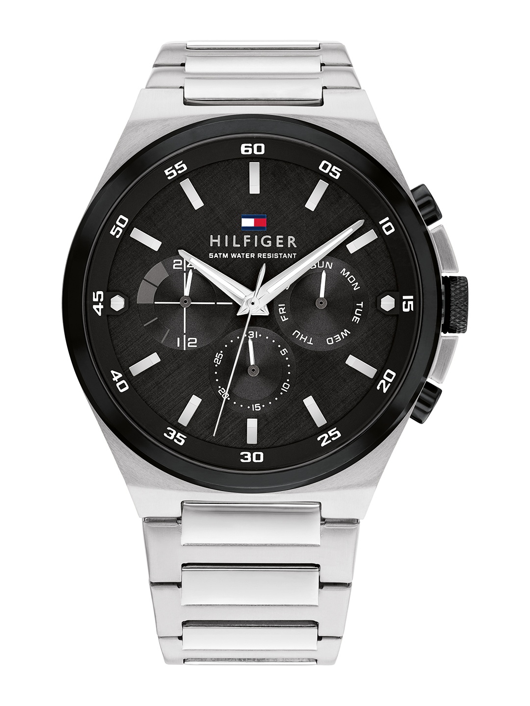 

Tommy Hilfiger Men Dexter Bracelet Style Analogue Watch TH1792087-Black