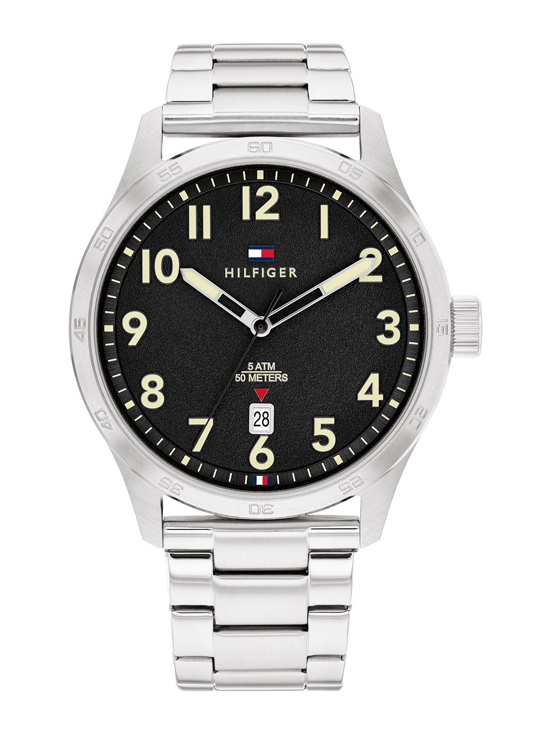 

Tommy Hilfiger Men Forrest Bracelet Style Analogue Watch TH1710594-Black
