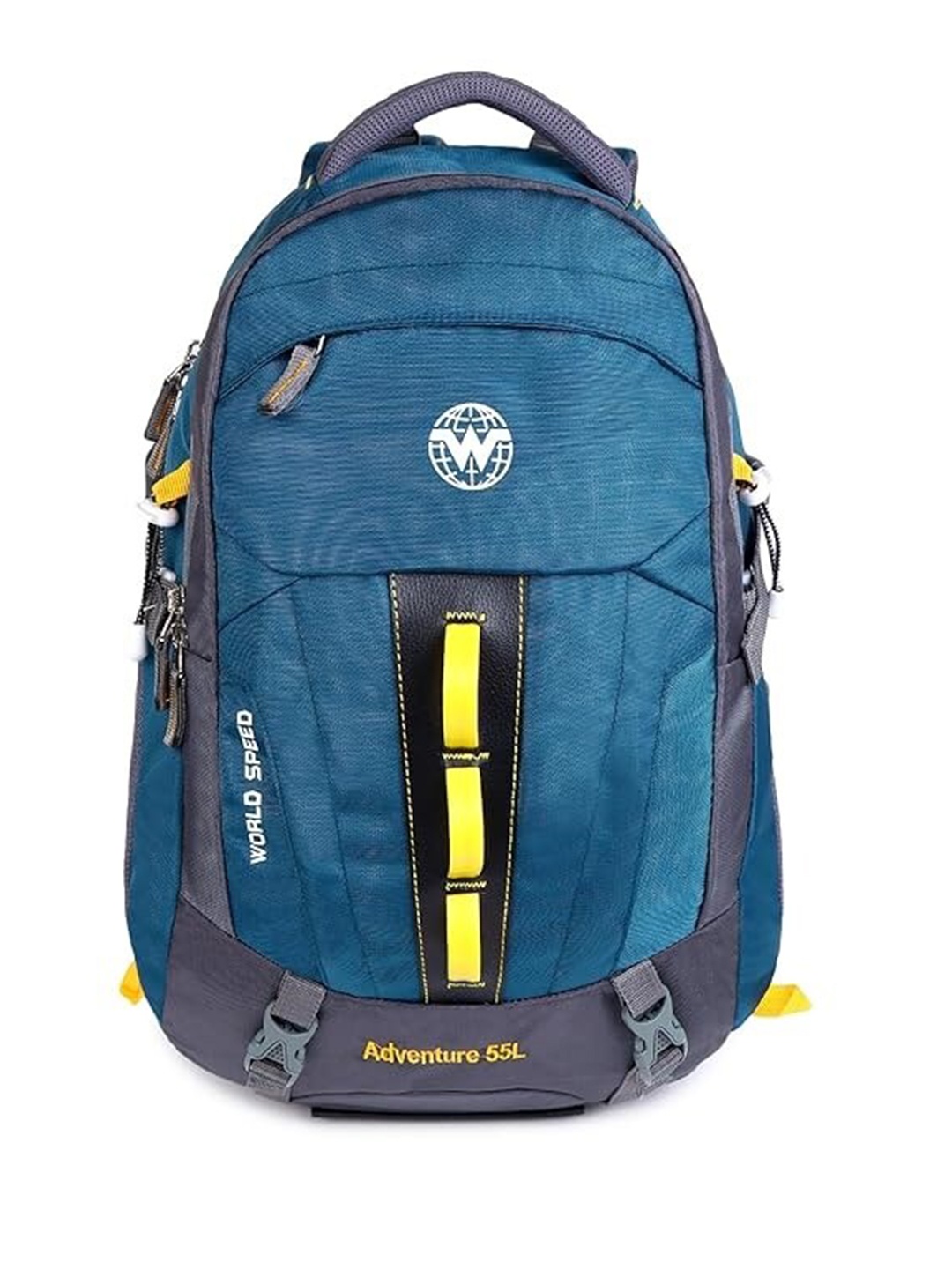 

WORLD SPEED Unisex Backpack With Rain Cover, Sea green