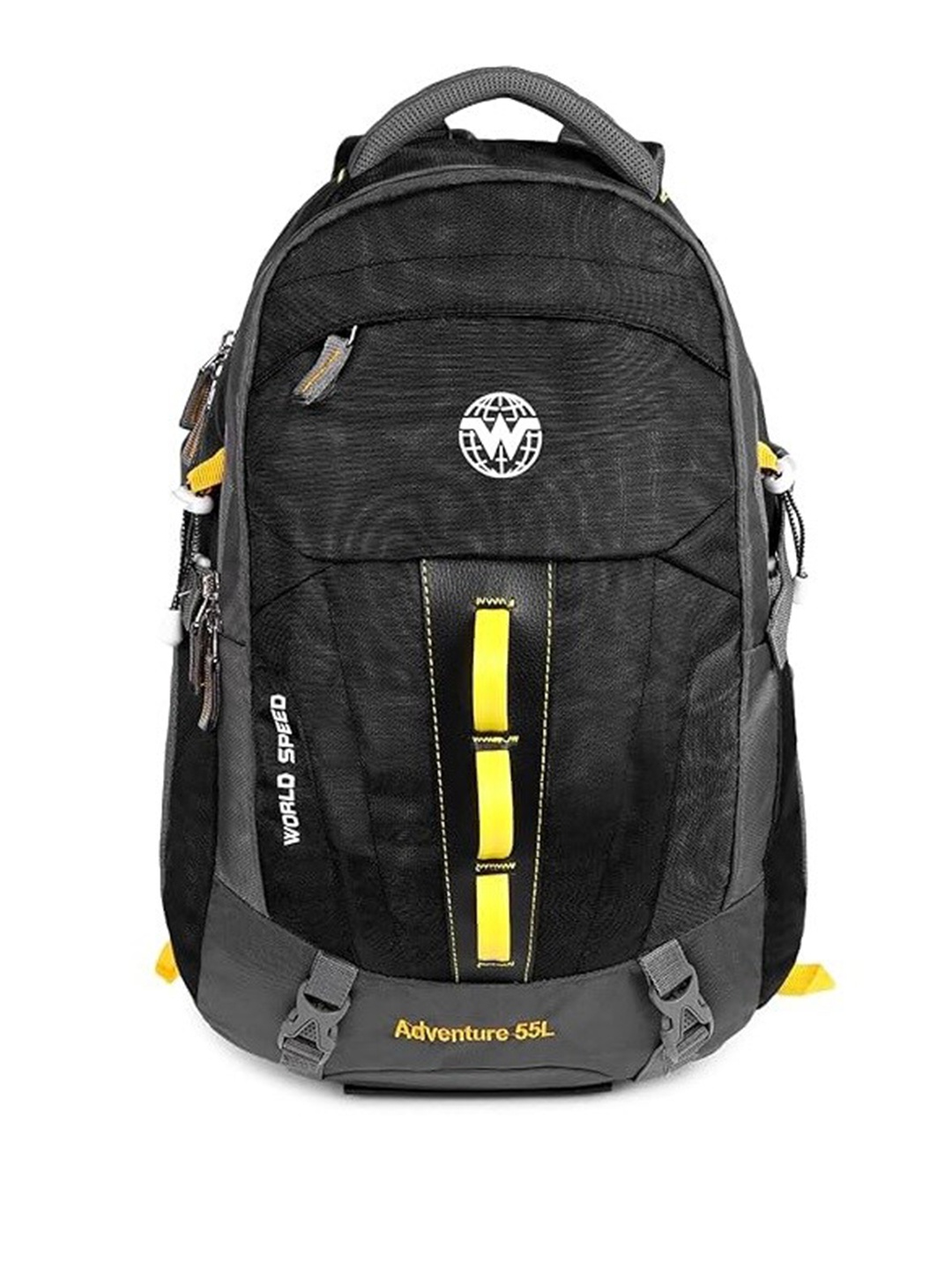 

WORLD SPEED Unisex Hammer Backpack With Rain Cover, Navy blue