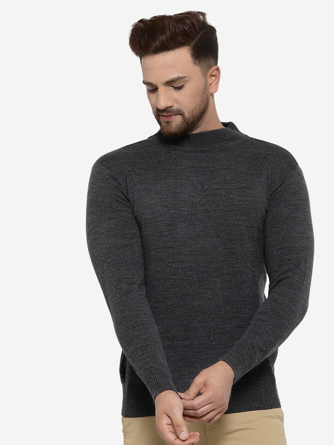 

513 Men Pullover, Charcoal