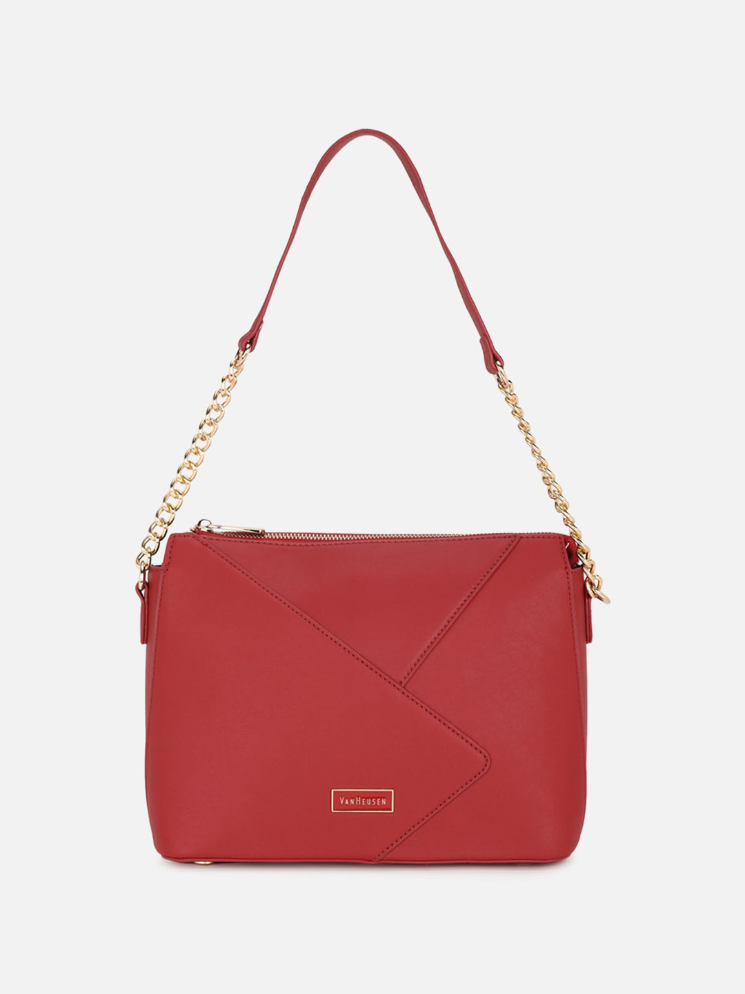 

Van Heusen Woman Structured Shoulder Bag, Red