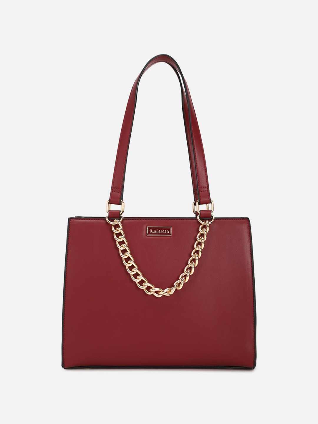 

Van Heusen Woman Structured Shoulder Bag, Maroon