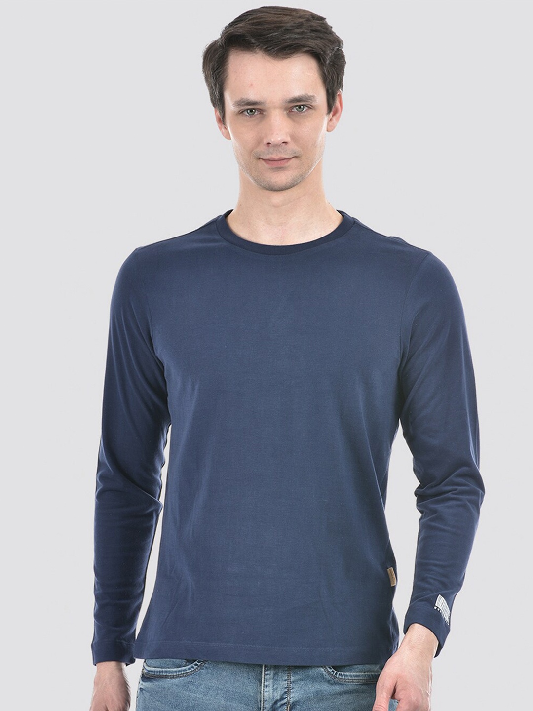 

Numero Uno Round Neck Pure Cotton T-shirt, Blue
