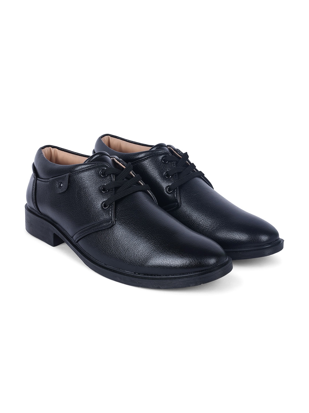 

Field Care Men Textured Formal Derbys, Black