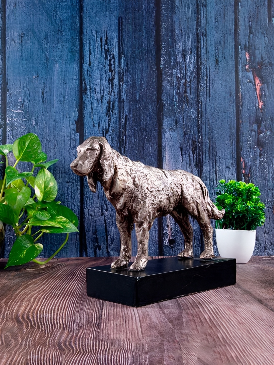 

THEDECORKART Brown Figurine Showpiece