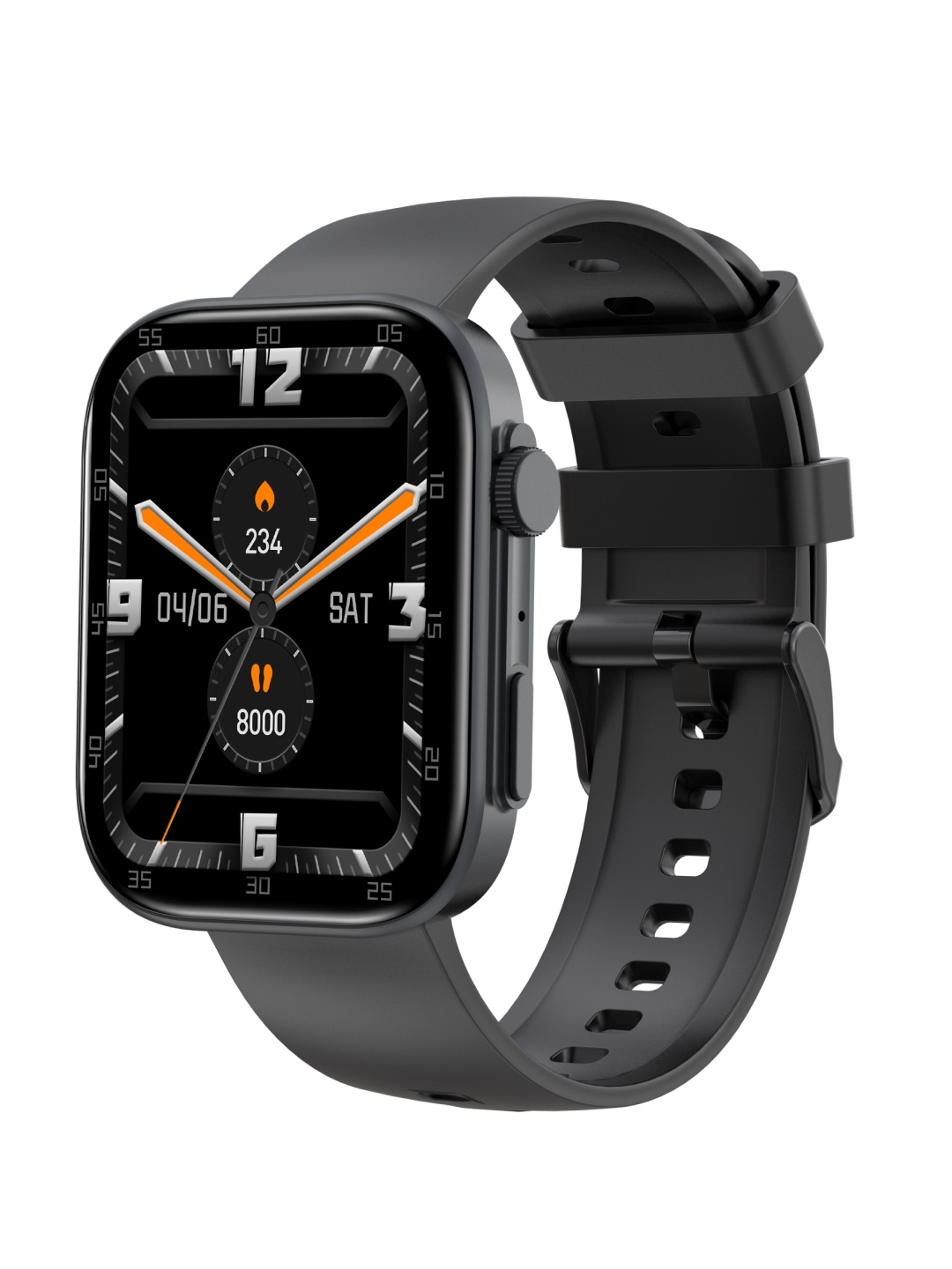 

NOISE Giga 2.01" HD Display Smartwatch, Black