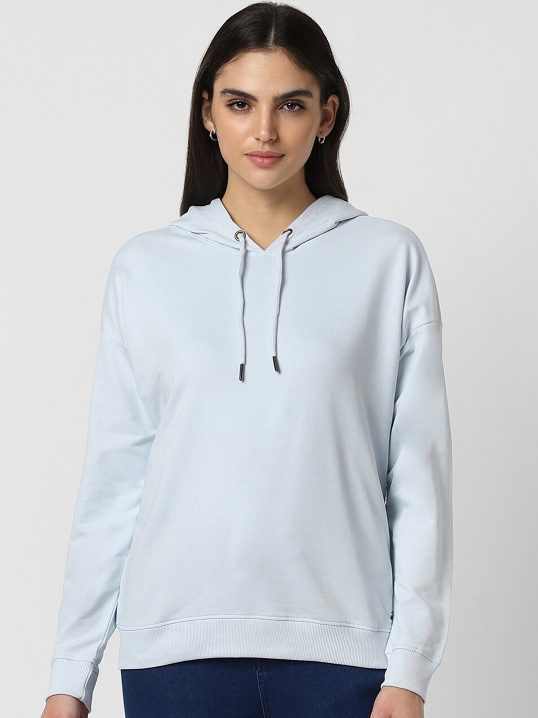 

Van Heusen Woman Hooded Pullover Sweatshirt, Blue