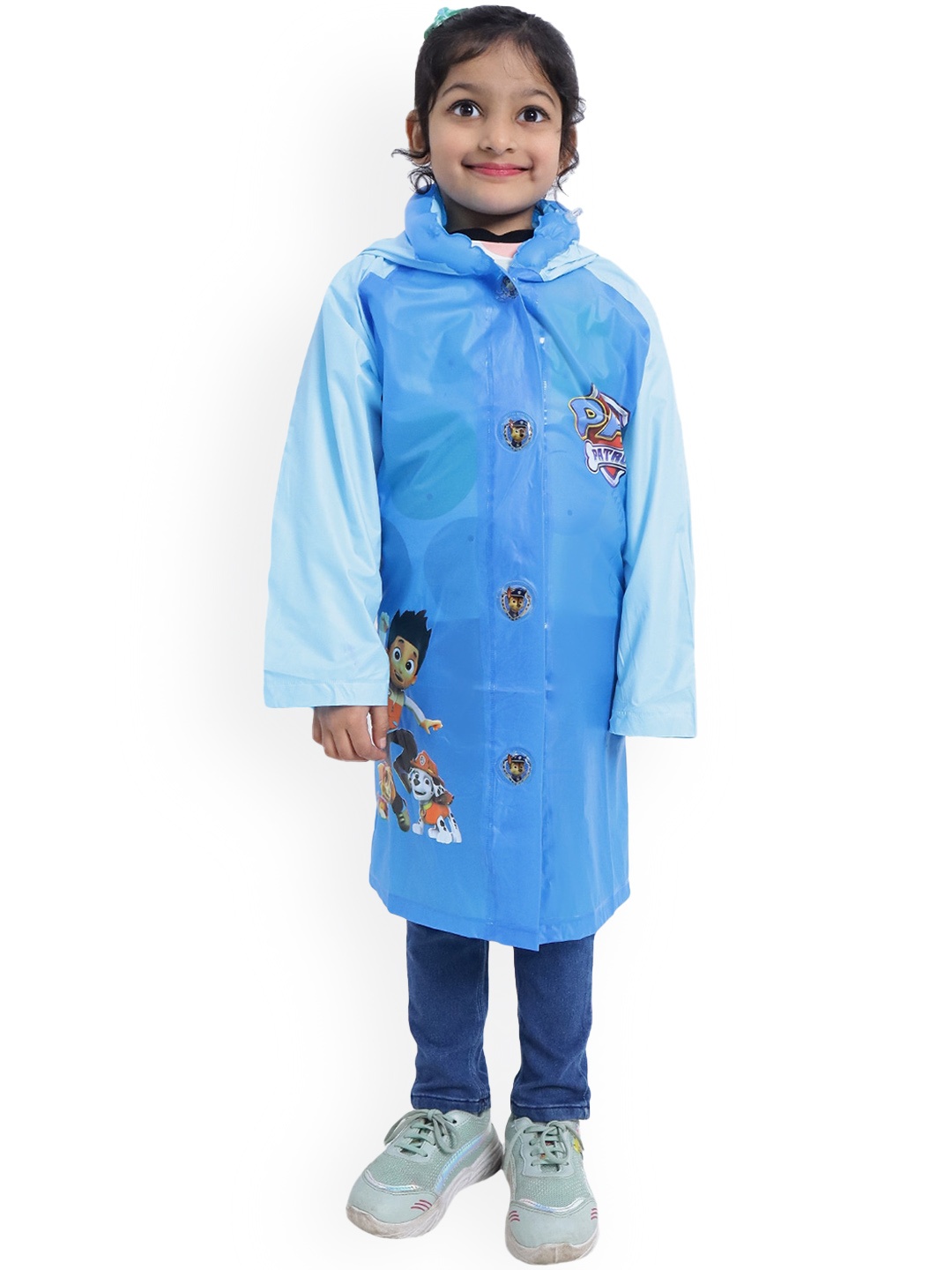 

Zacharias Girls Waterproof Rain Jacket, Blue