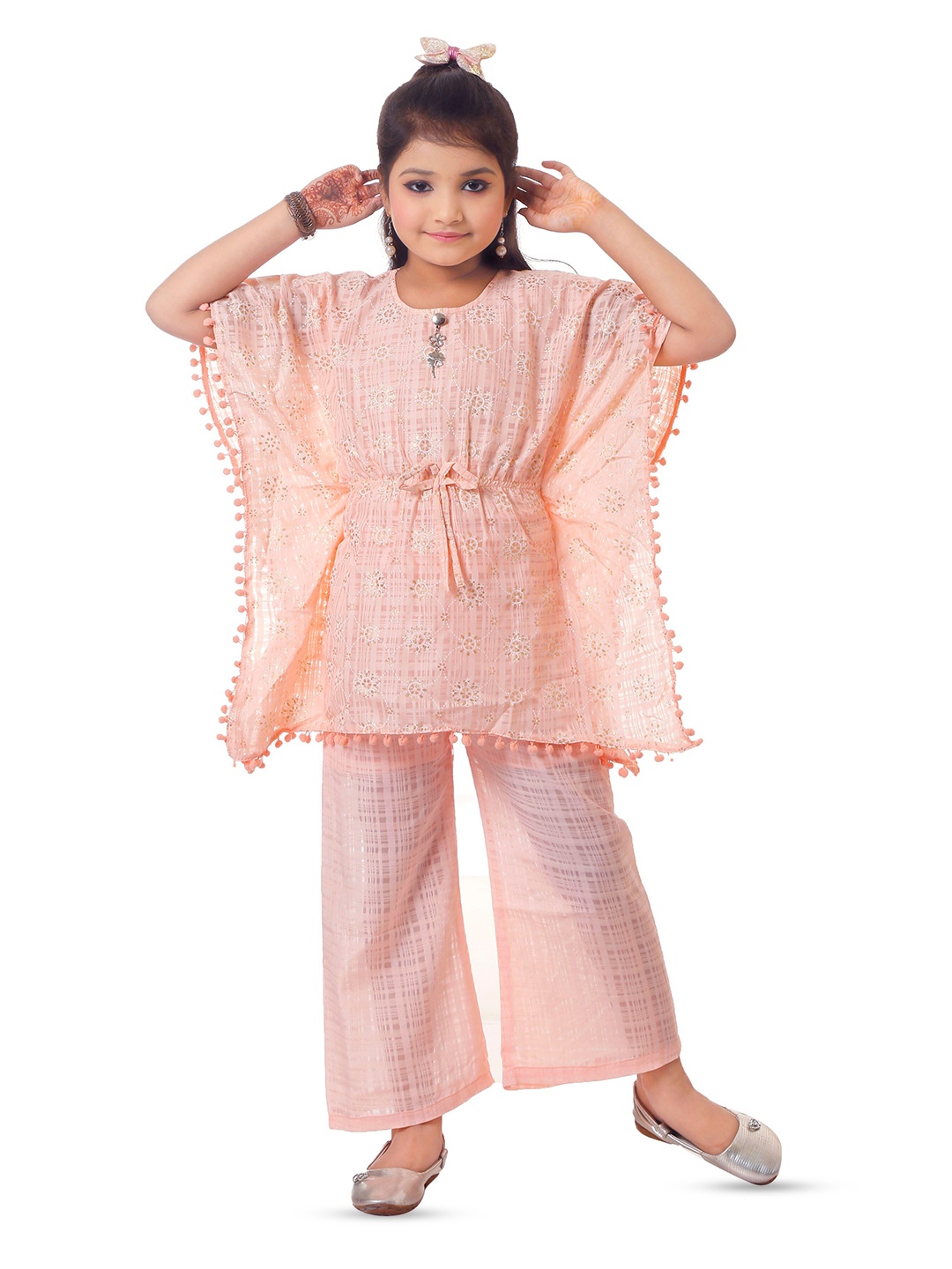 

BAESD Girls Palazzos, Peach