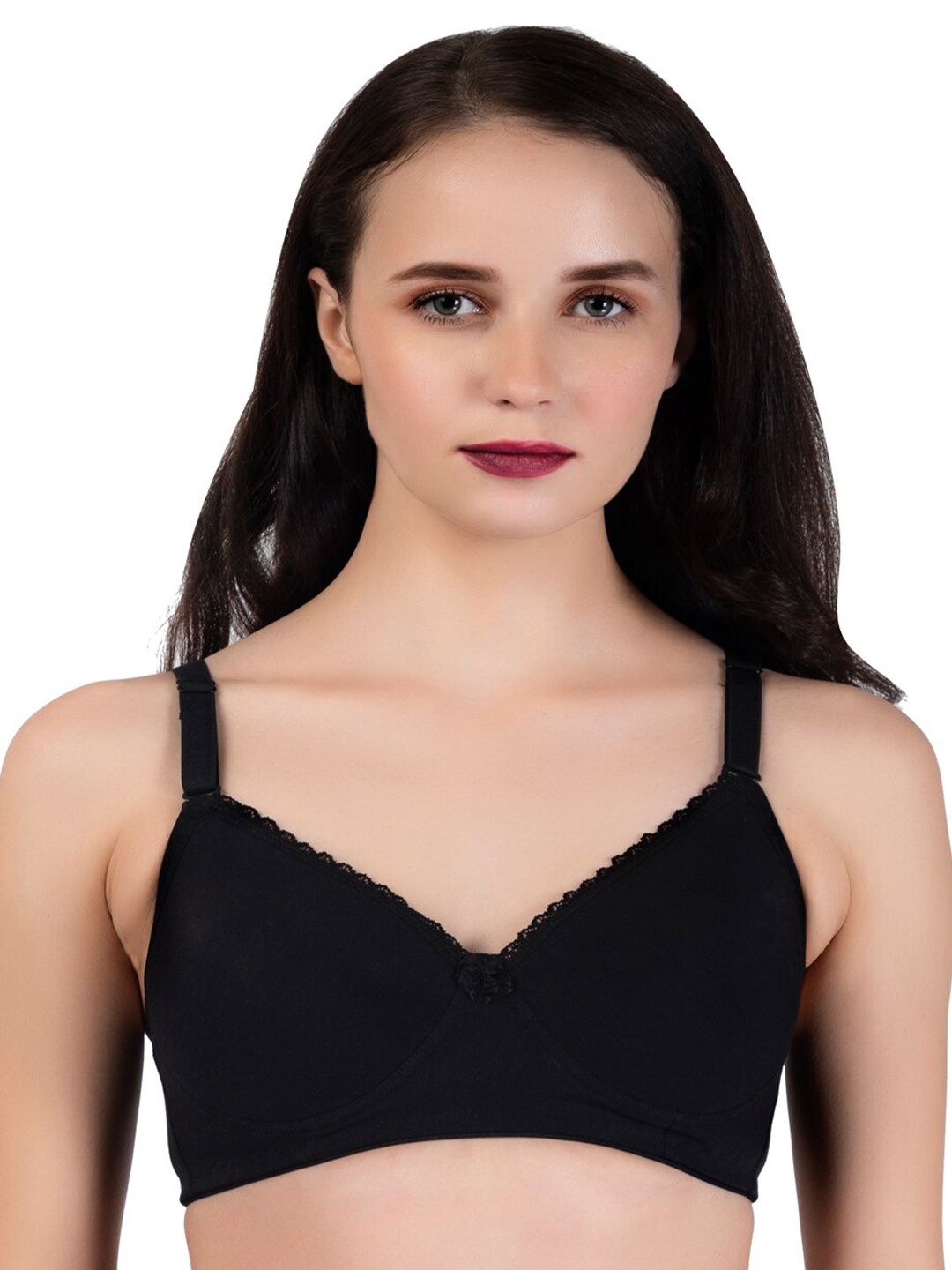 

LACYLUXE Bra Full Coverage Lightly Padded, Black