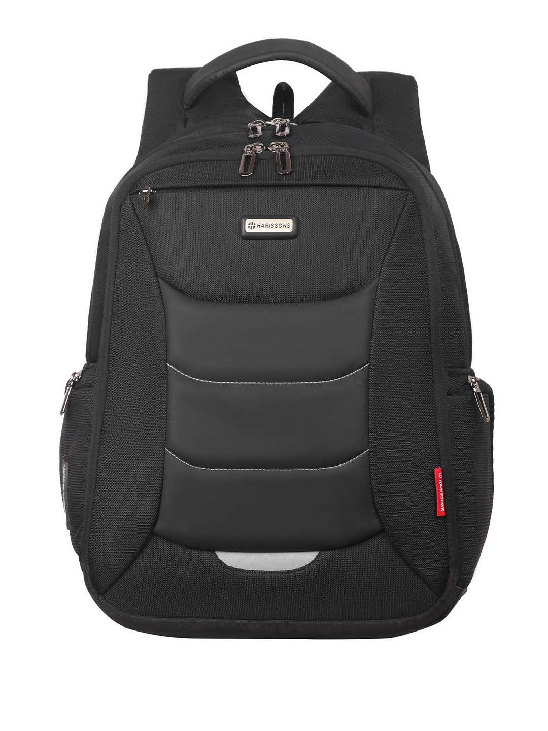 

Harissons Unisex Backpack with USB Charging Port, Black