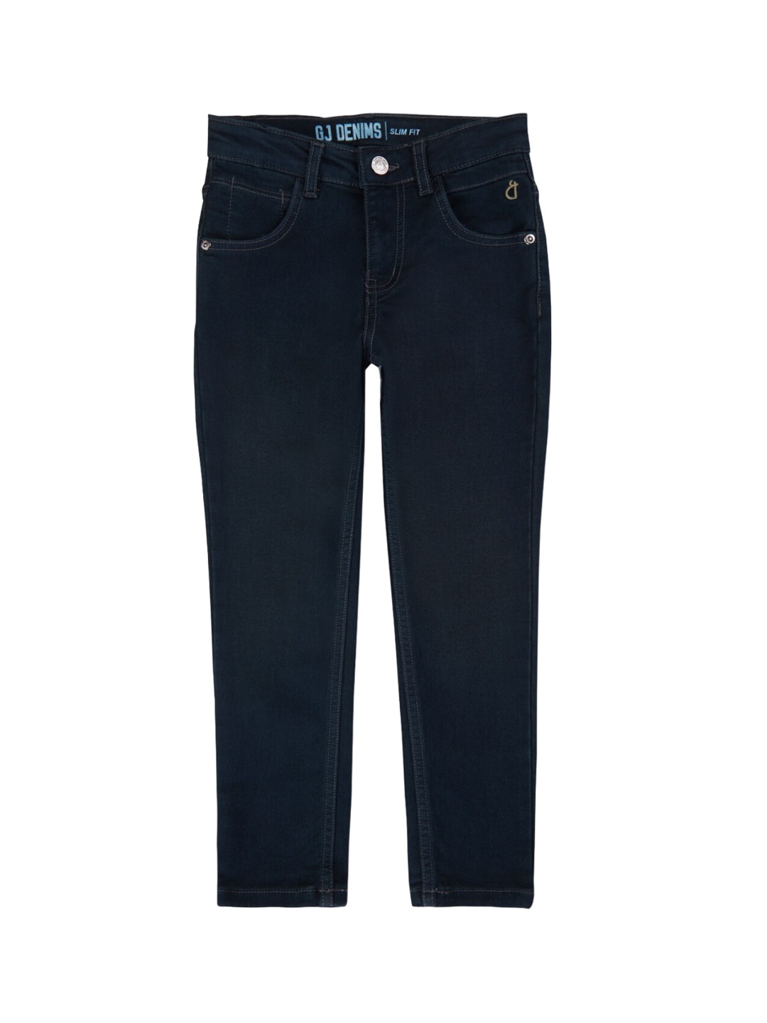 

Gini and Jony Boys Mid-Rise Clean Look Jeans, Navy blue