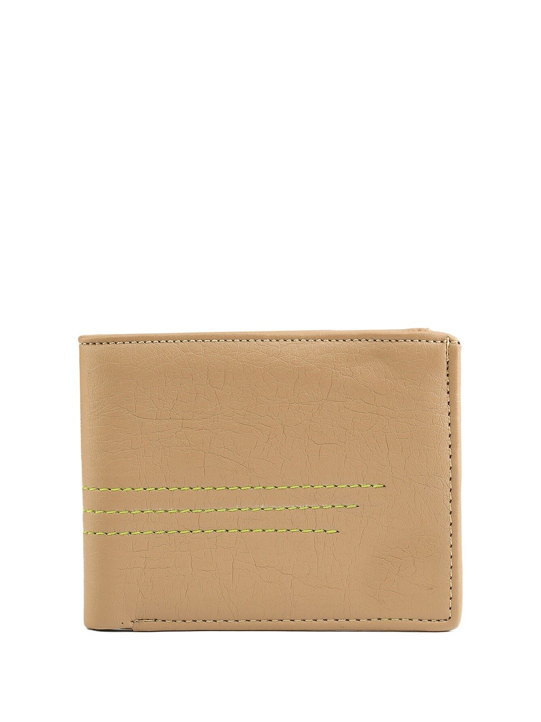 

The Roadster Lifestyle Co Men Two Fold Wallet, Cream