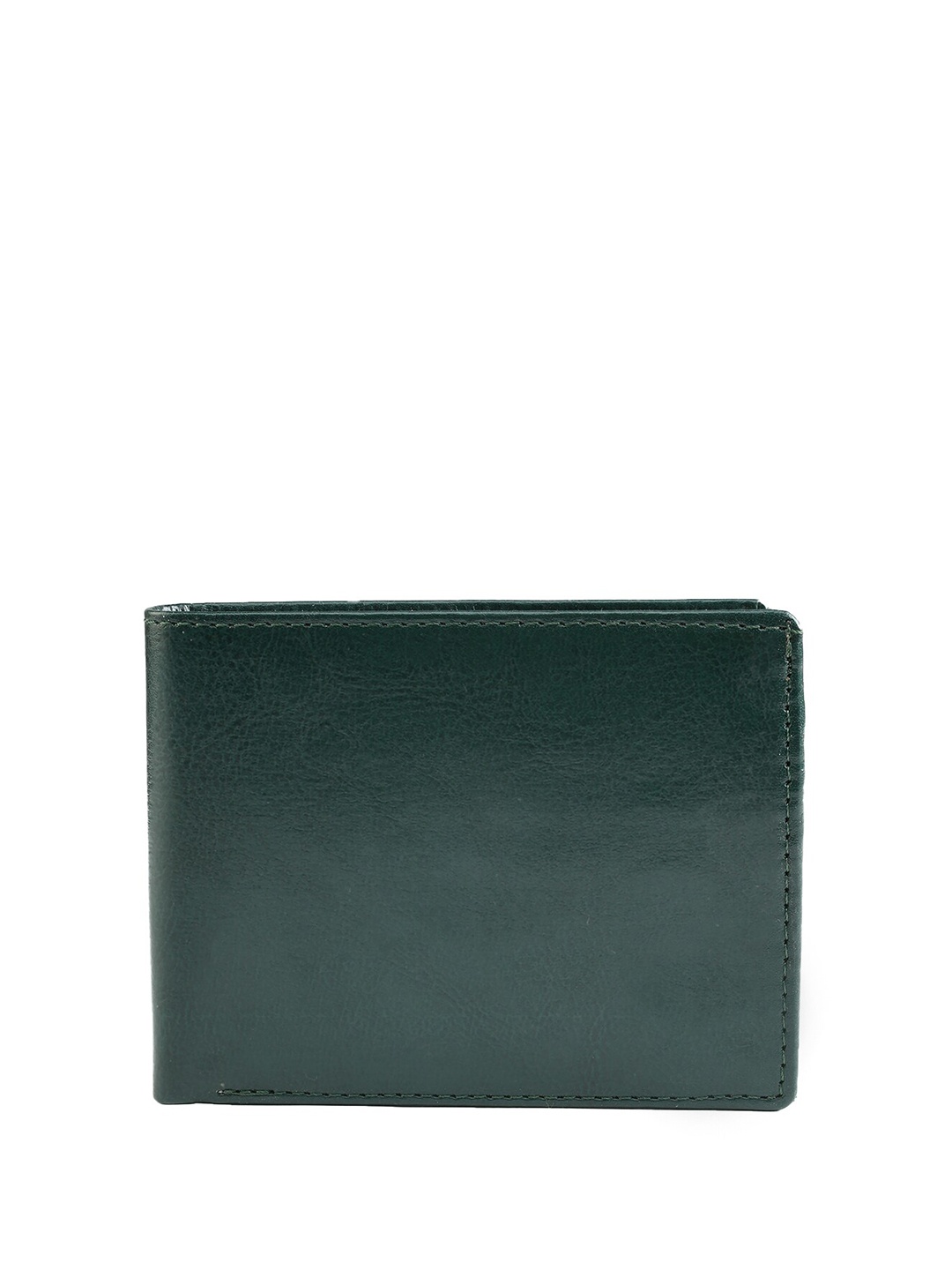 

The Roadster Lifestyle Co Men Two Fold Wallet, Green