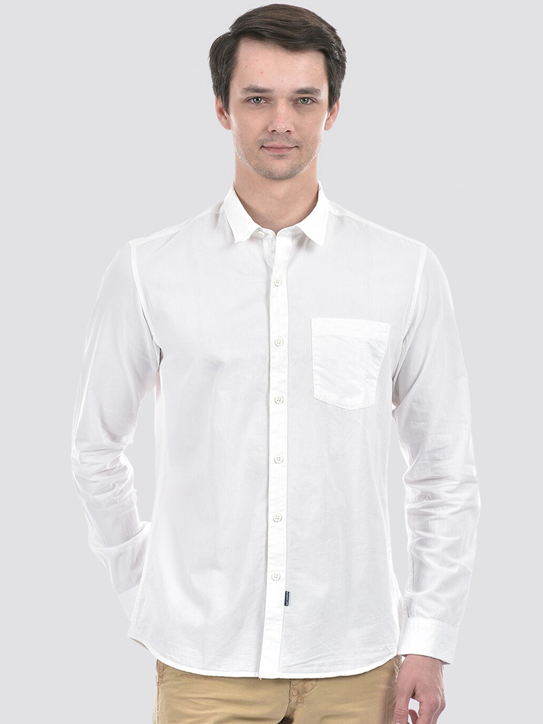 

Numero Uno Men Solid Slim Fit Shirt, White