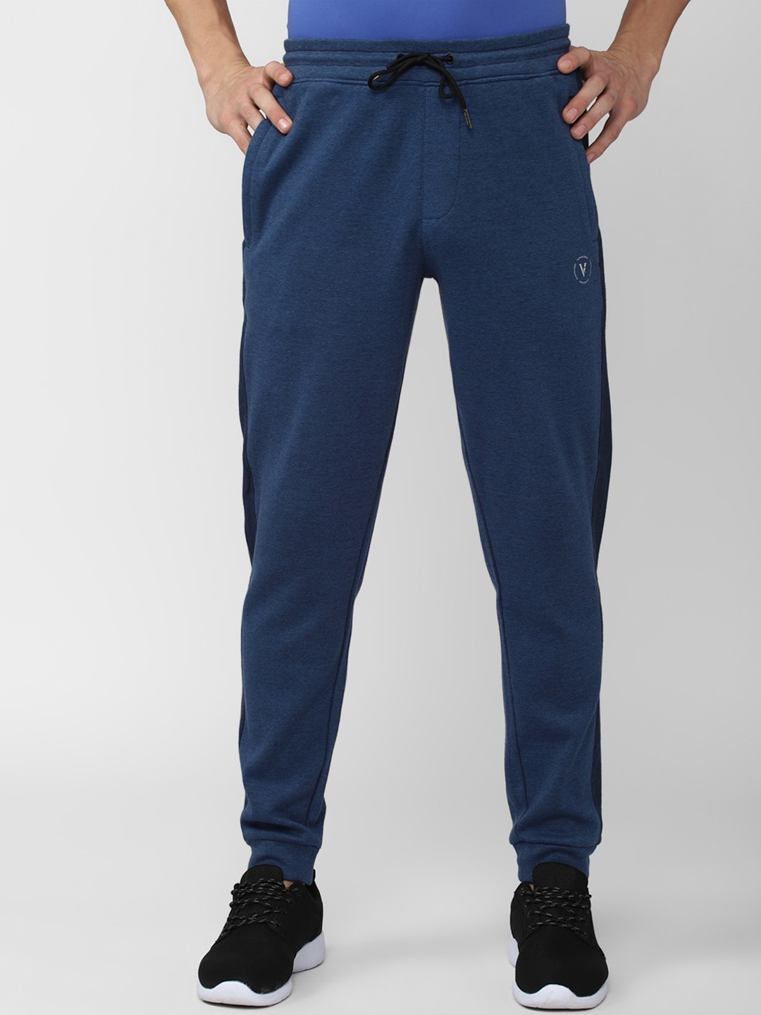 

Van Heusen Flex Men Mid-Rise Slim Fit Jogger, Navy blue