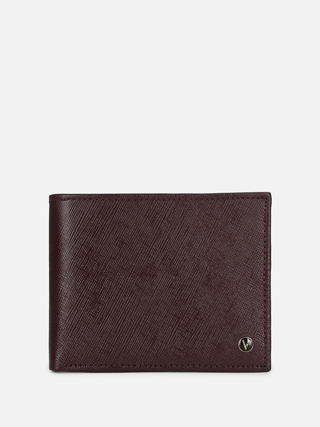 

Van Heusen Men Leather Two Fold Wallet, Brown