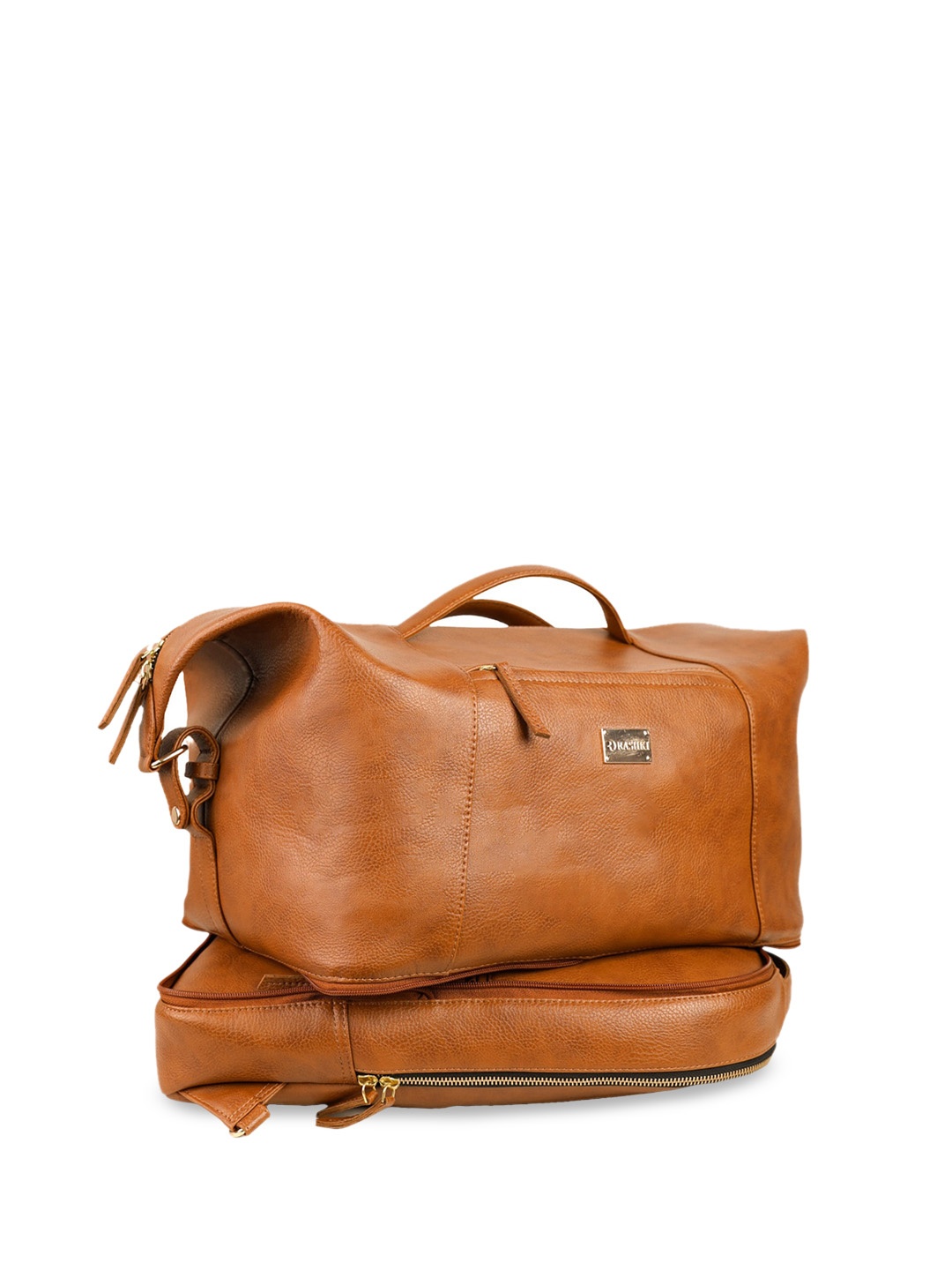

RASHKI PU Shopper Shoulder Bag, Tan