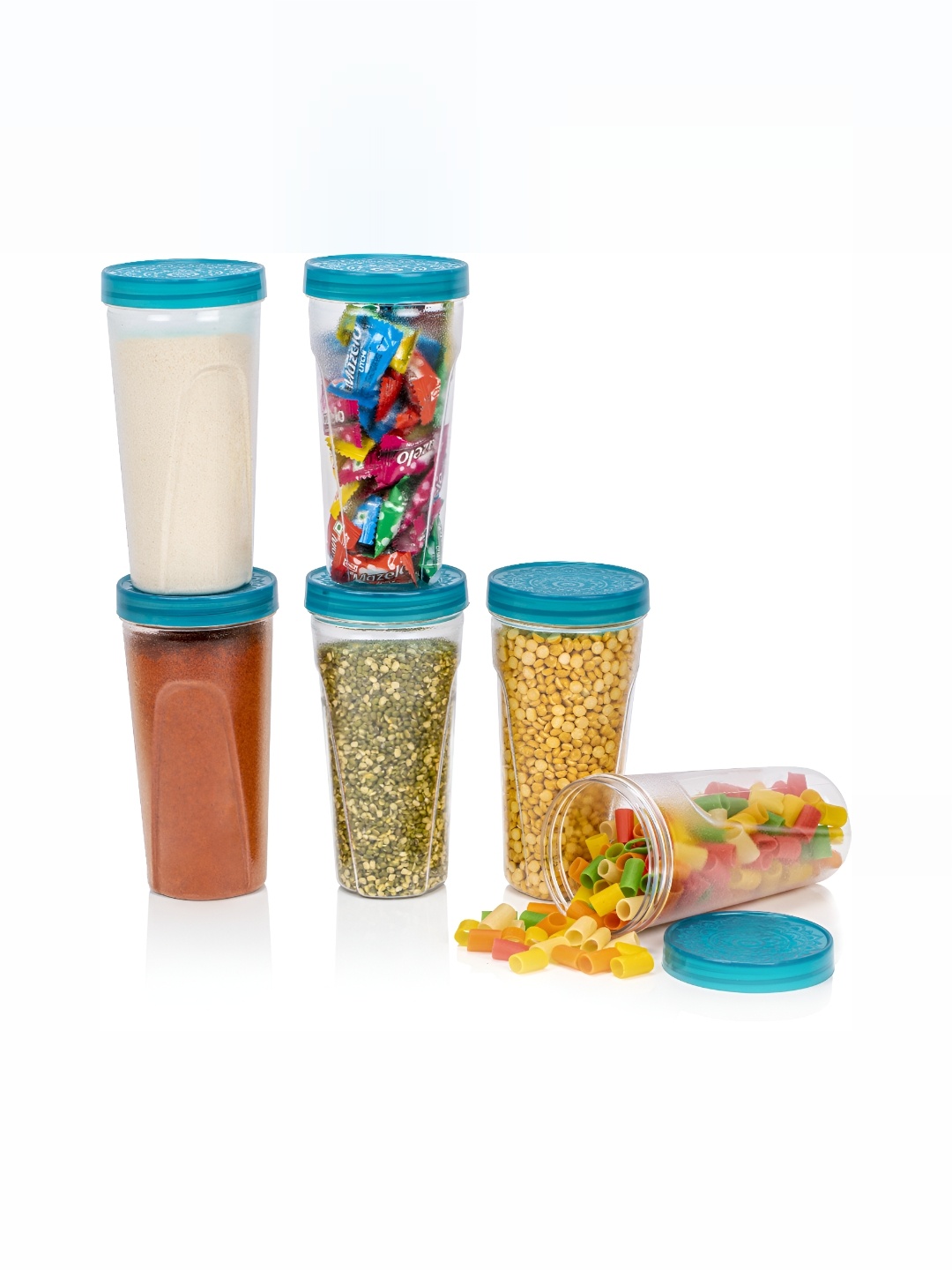 

2Mech Blue 5 Pieces Grocery Container 550 ml Each
