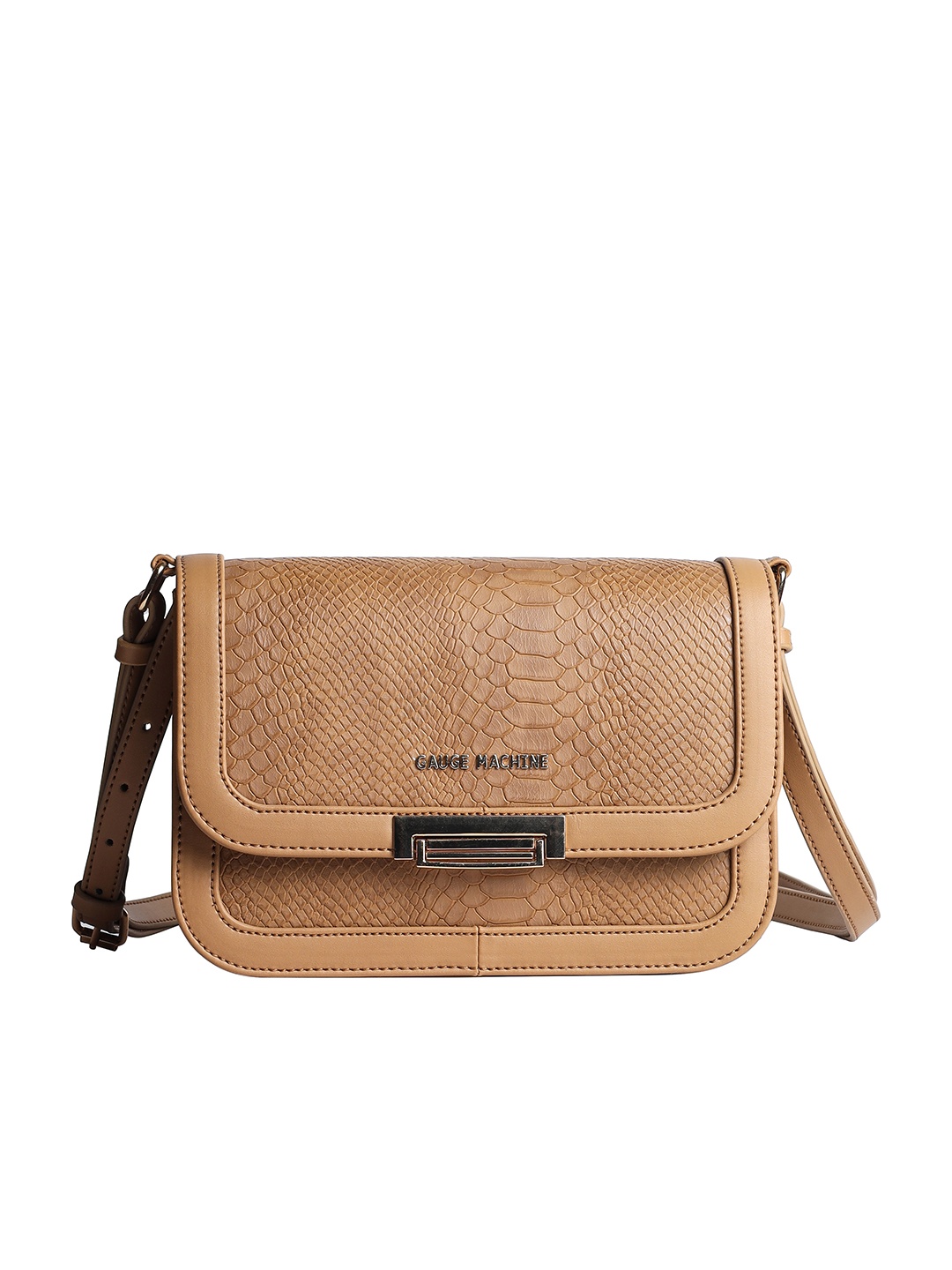 

Gauge Machine Seraphine Beige Sling Bag, Brown