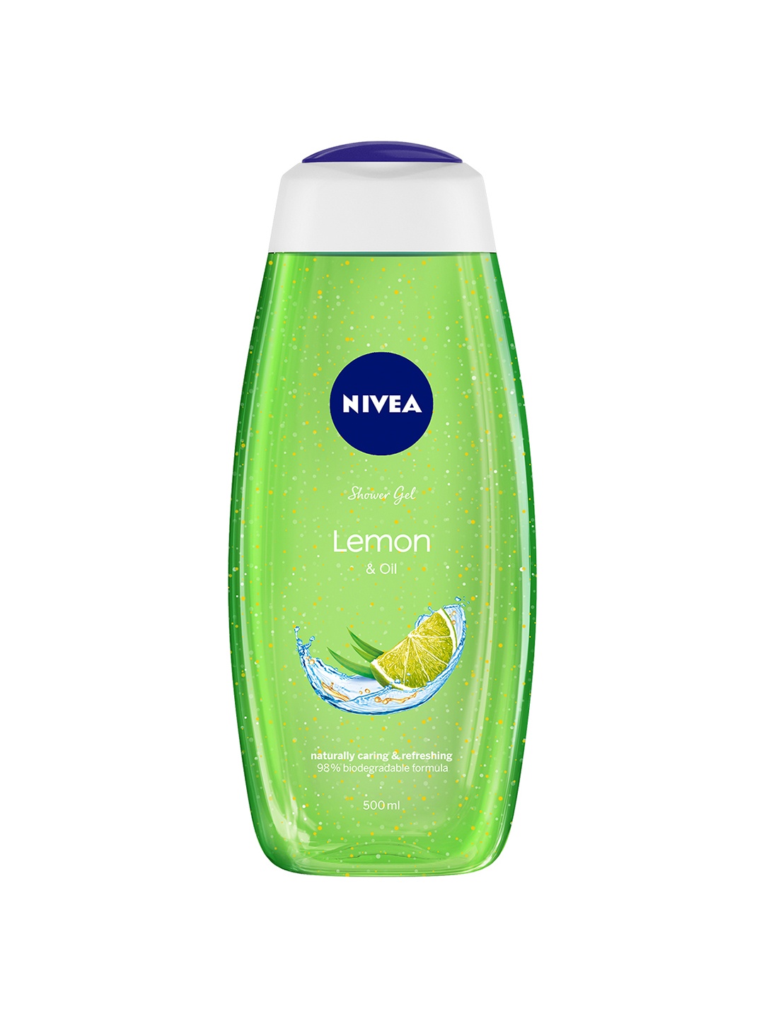 

Nivea Lemon & Oil Naturally Caring & Refreshing Shower Gel - 500ml, Green