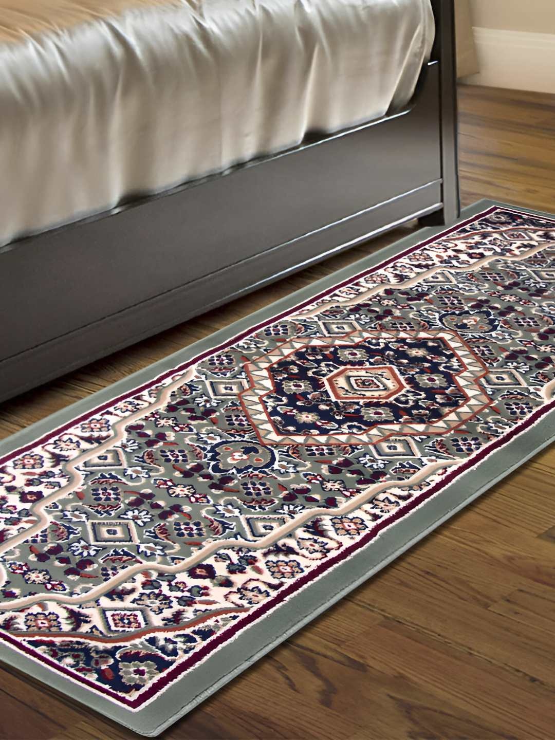

Carpet Galore Green and Brown Geometric Printed Water Resistant Floor Mat