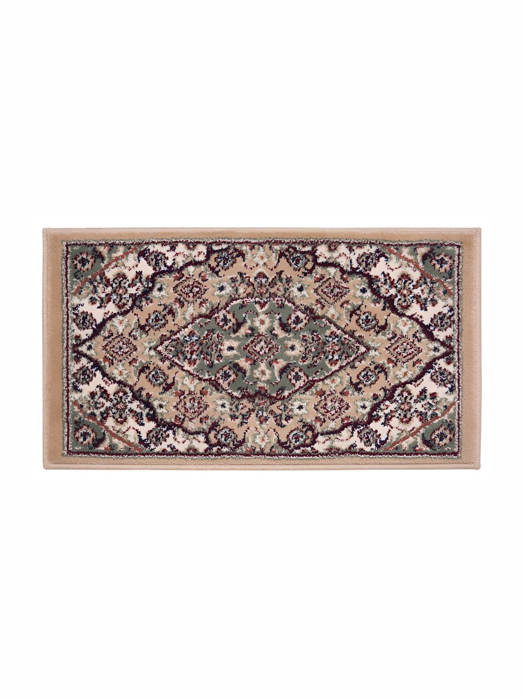 

Carpet Galore Beige & White Patterned Water-Resistant Door Mat