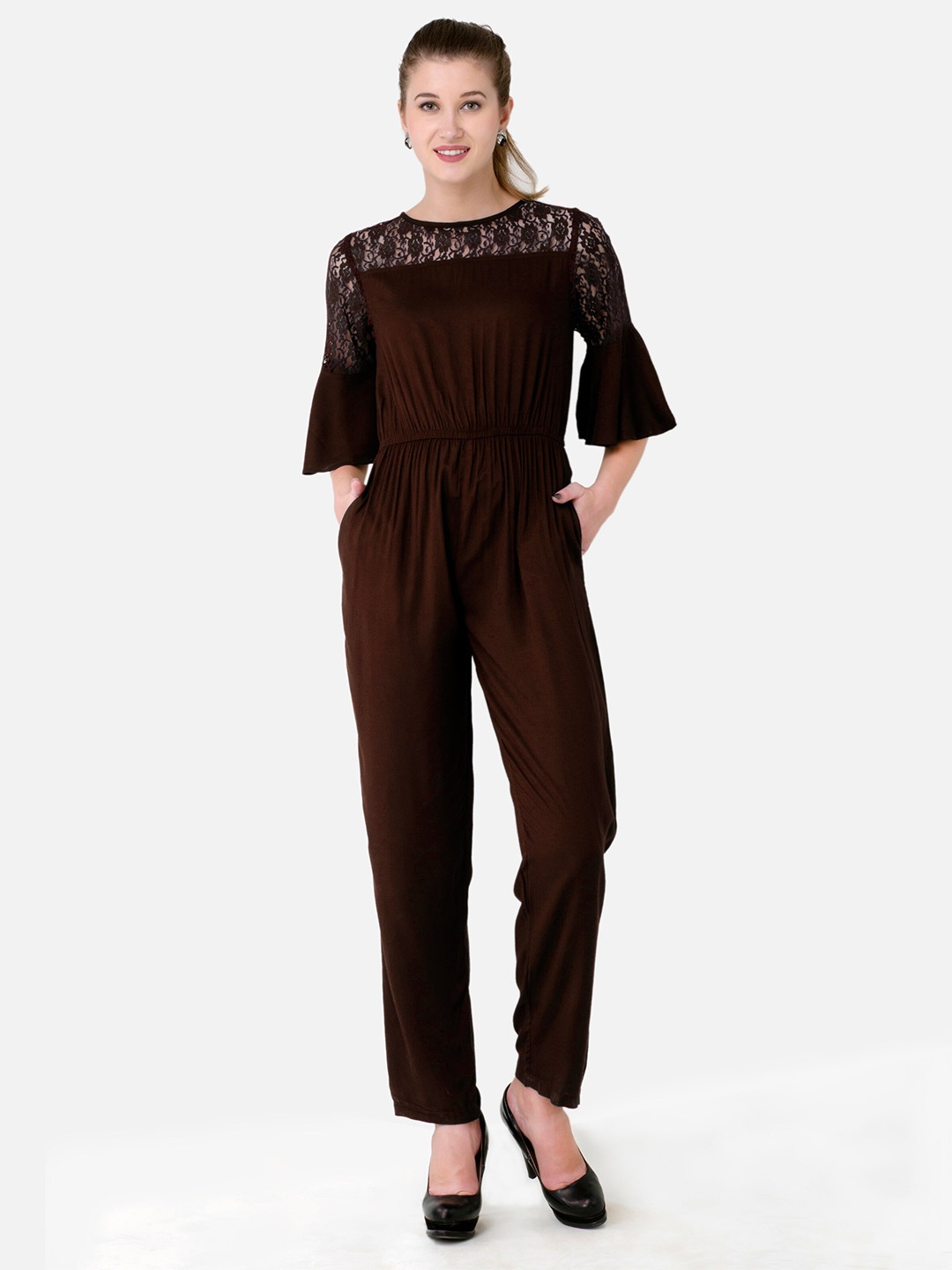 

V&M Basic Jumpsuit, Brown