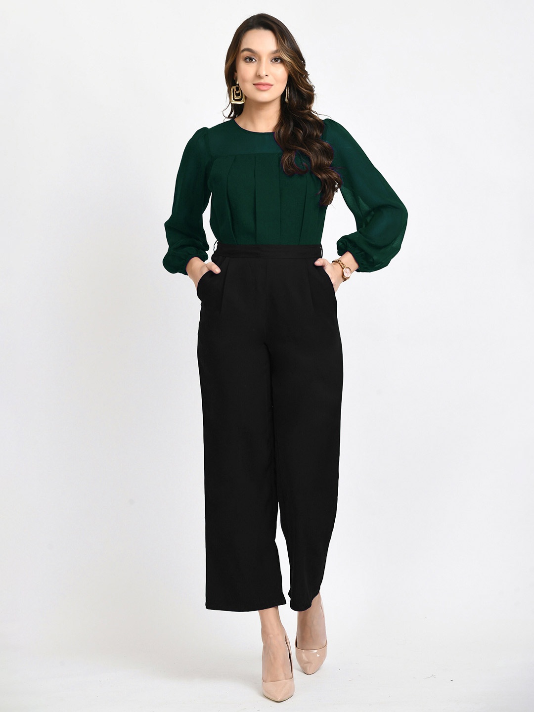 

V&M Basic Jumpsuit, Green