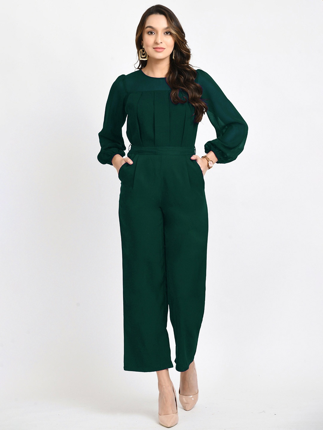 

V&M Basic Jumpsuit, Green