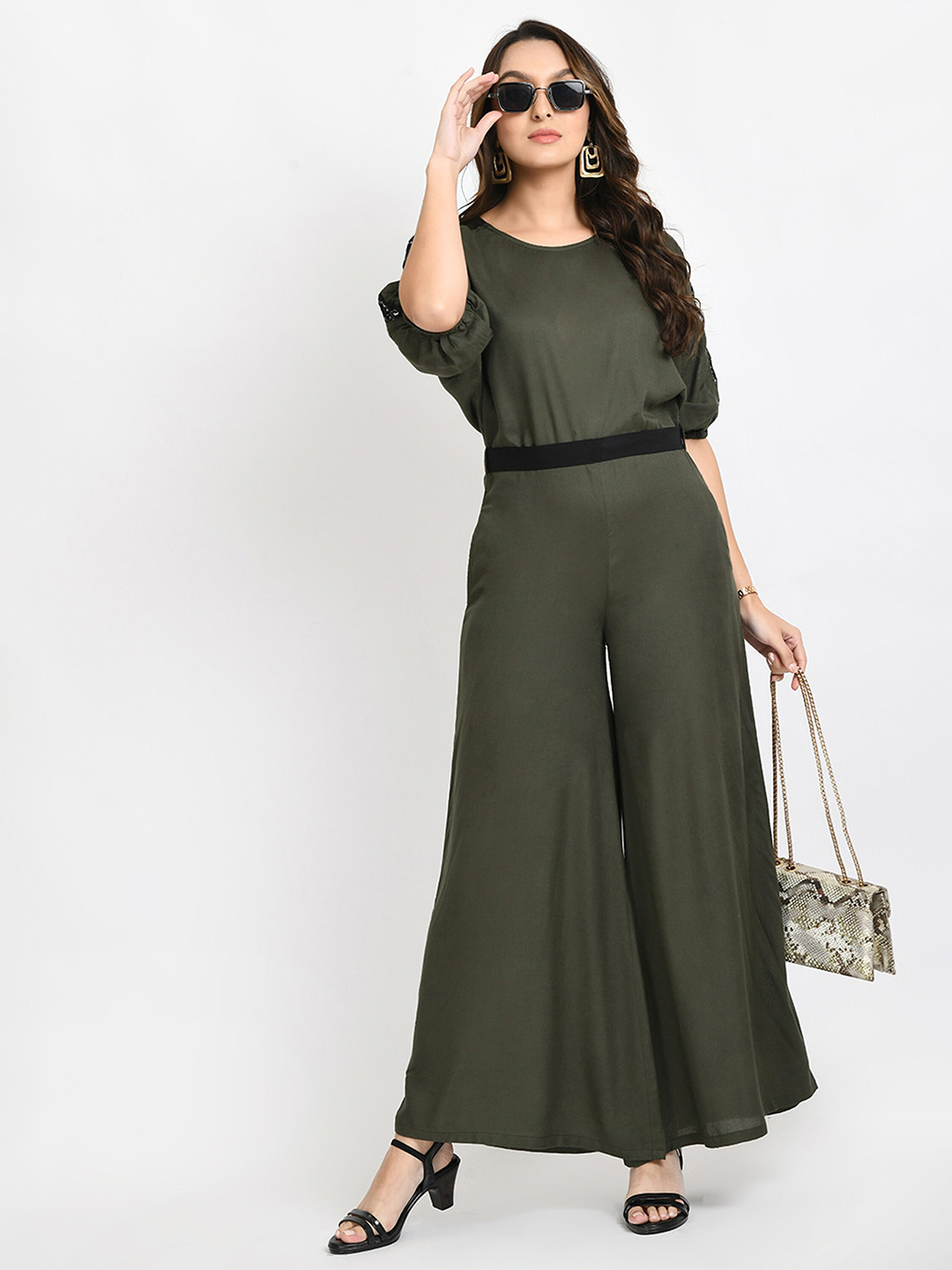 

V&M Basic Jumpsuit, Olive