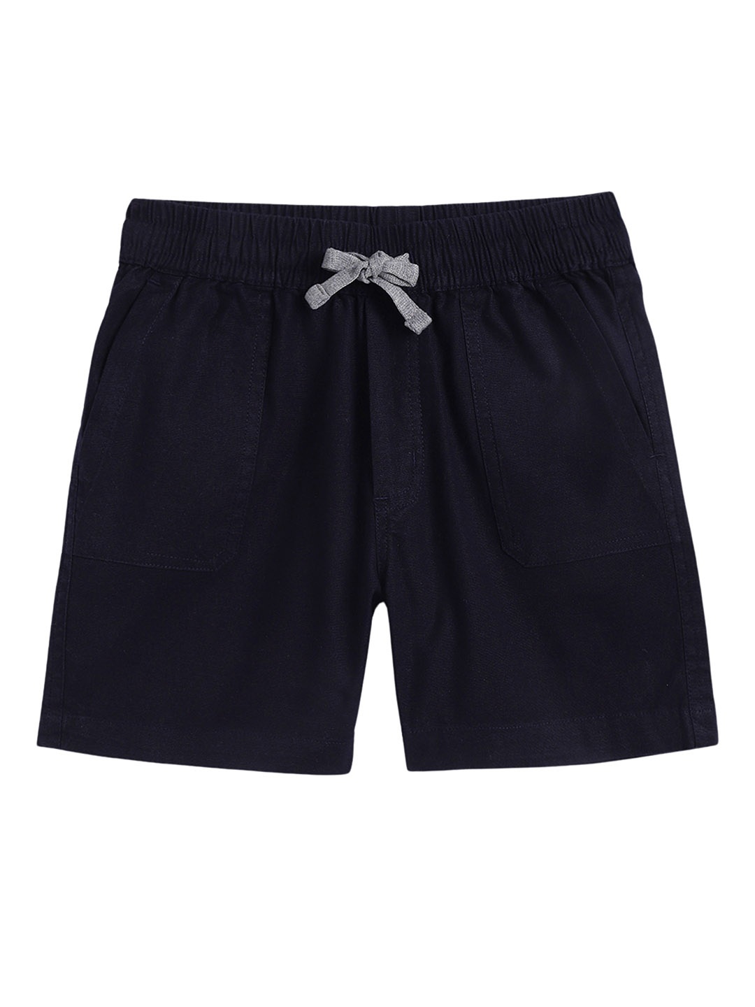 

Campana Boys Mid-Rise Relaxed Fit Shorts, Navy blue