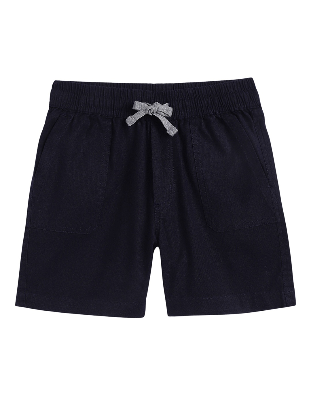 

Campana Boys Mid-Rise Relaxed Fit Shorts, Navy blue