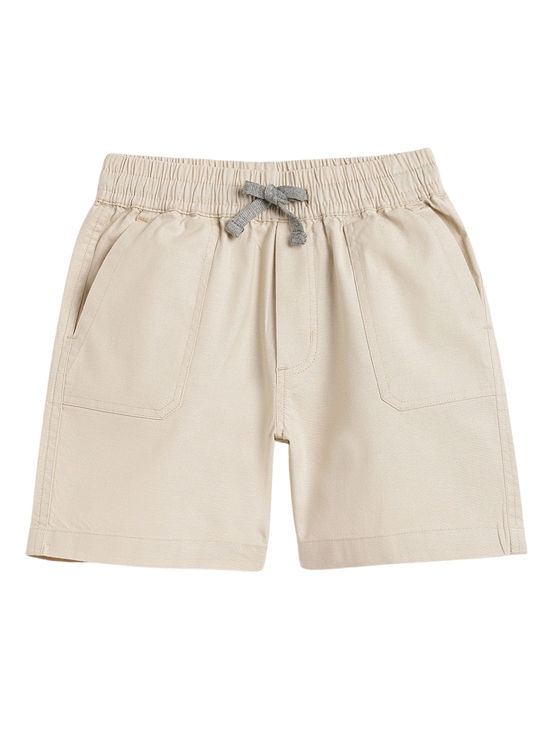 

Campana Boys Mid-Rise Relaxed Fit Shorts, Beige