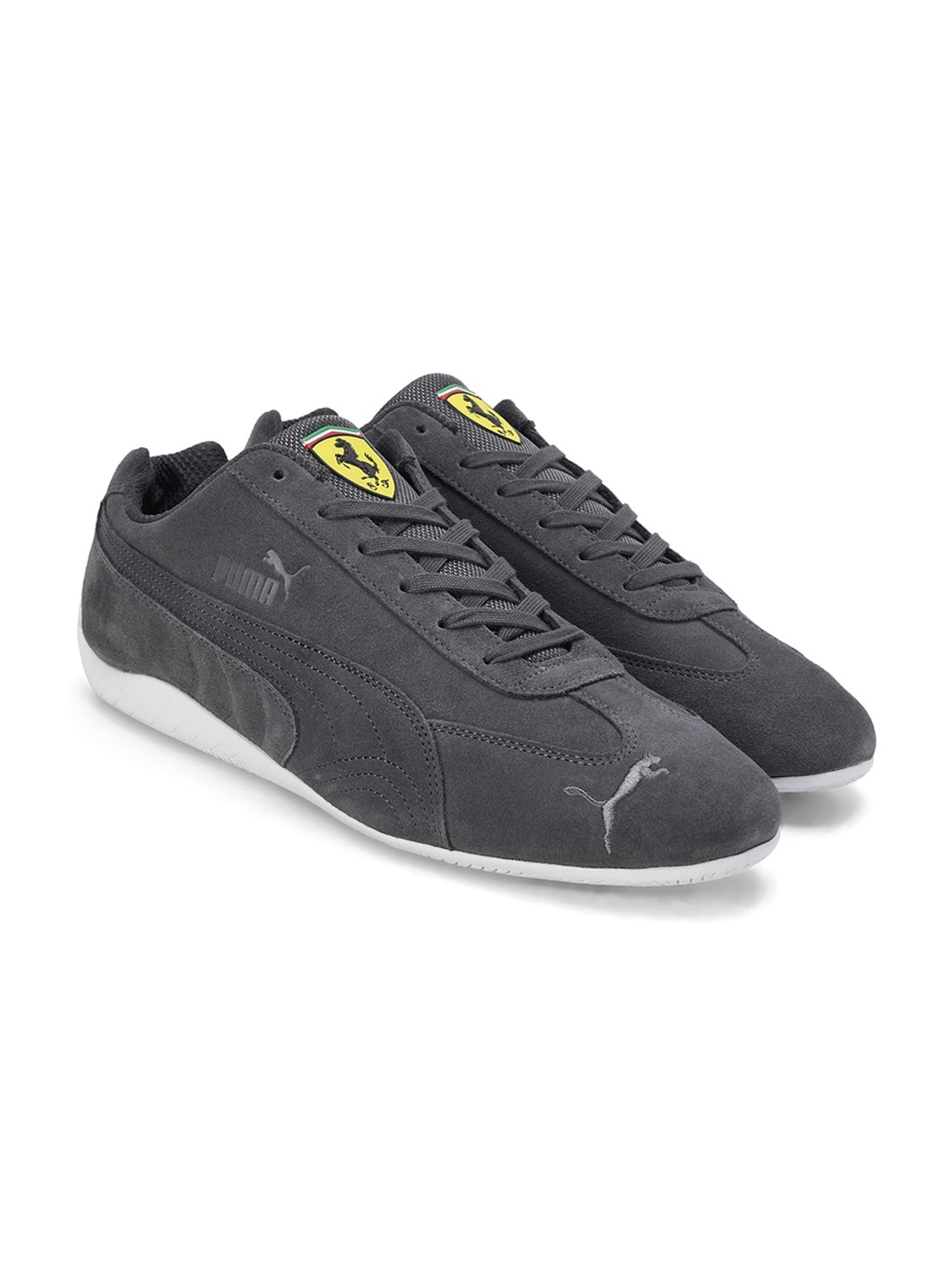 

PUMA Motorsport Unisex Leather Sneakers, Black