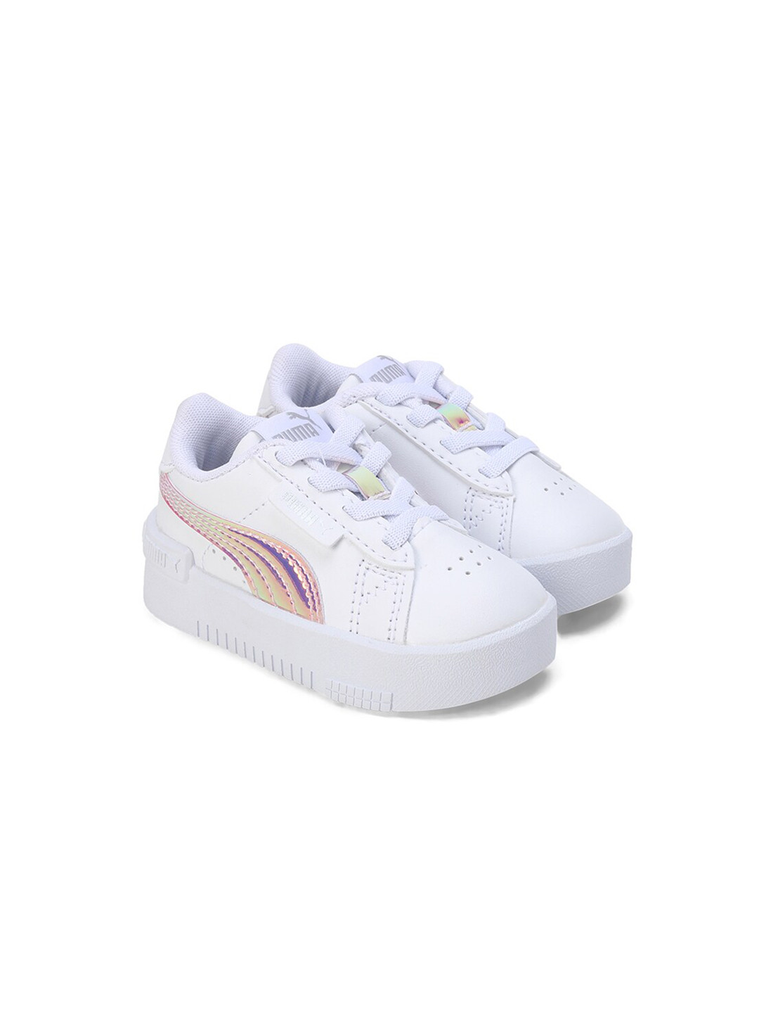 

Puma Jada Holo Babies Girls Printed Sneakers, White