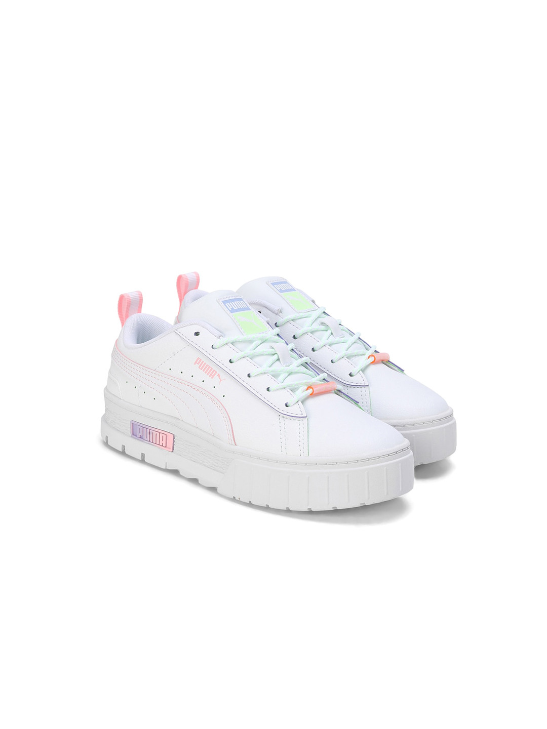 

Puma Mayze Cosmic Girls Printed Sneakers, White