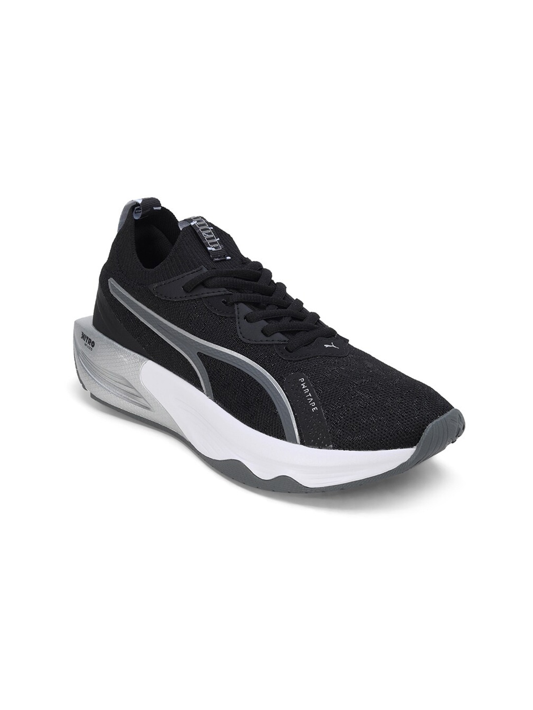 

Puma Women PWR XX NITRO Luxe Retro Glam Training Shoes, Black