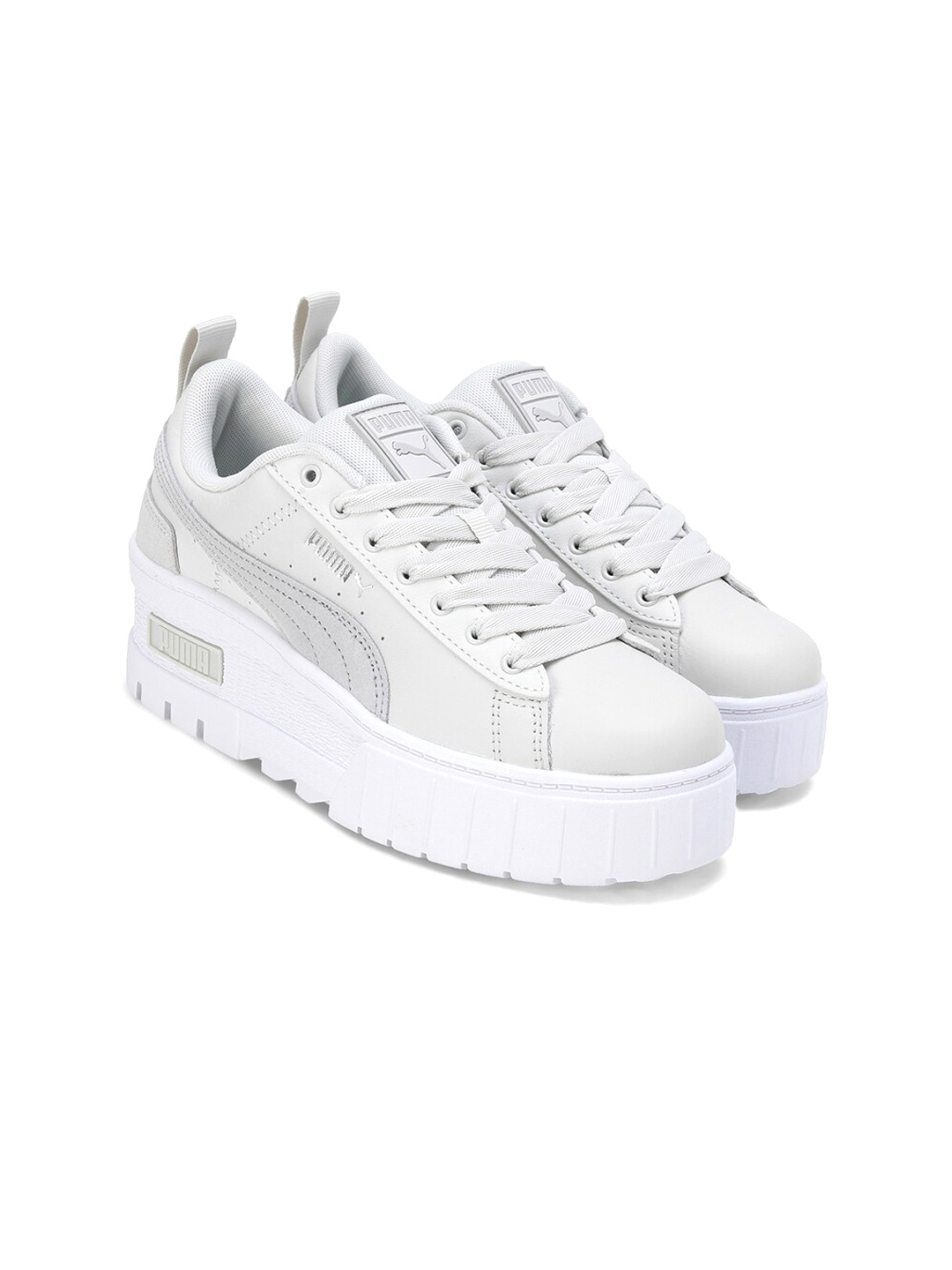 

Puma Women Mayze Wedge Pastel Sneakers, Grey
